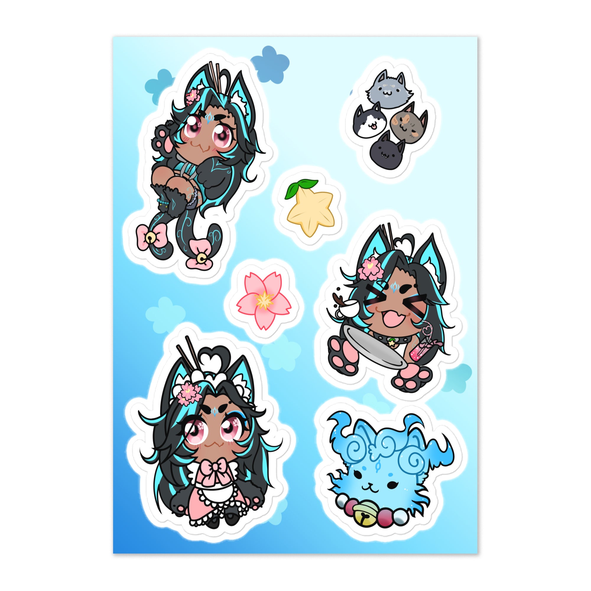 BlaqkKat Stickers
